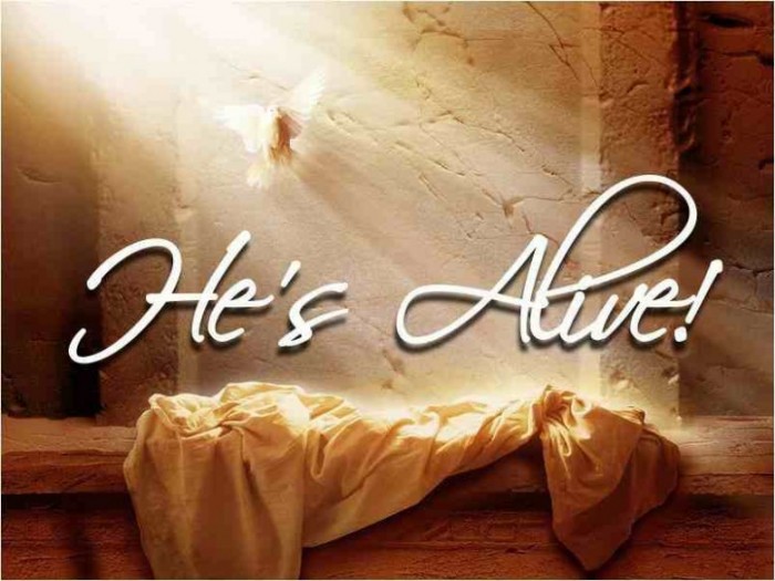 JESUS IS  RISEN!!