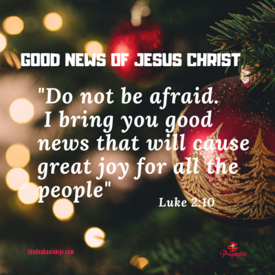 Good News of Great Joy
